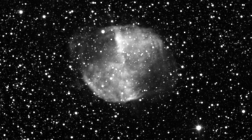 Mgławica M27. Zdjęcie wykonane teleskopem PlaneWave.