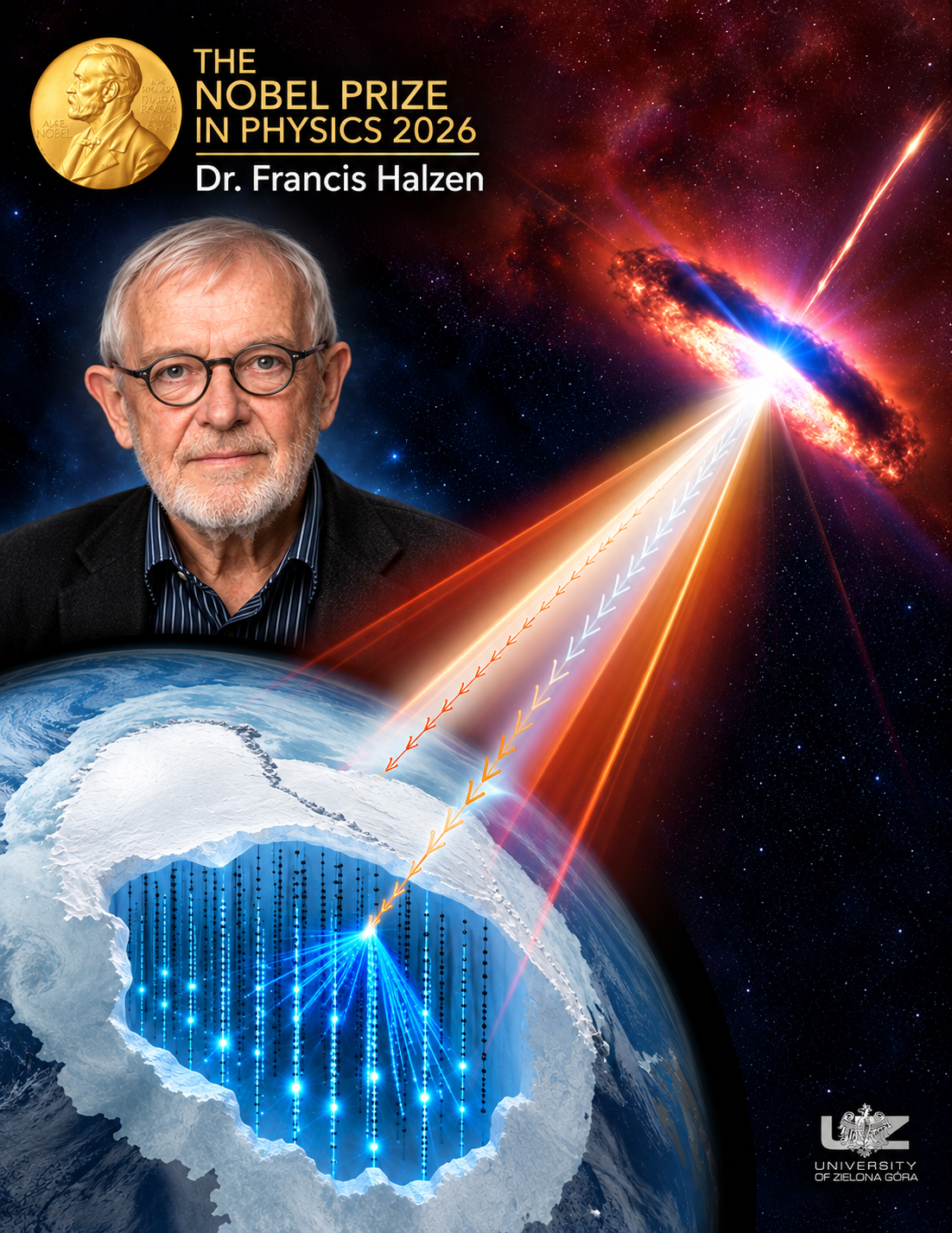 Nobel z Fizyki 2026 – badania nagrodzonego naukowca bliskie tematyce prac Instytutu Astronomii UZ
